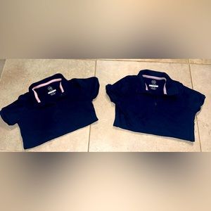Girls school uniform tops